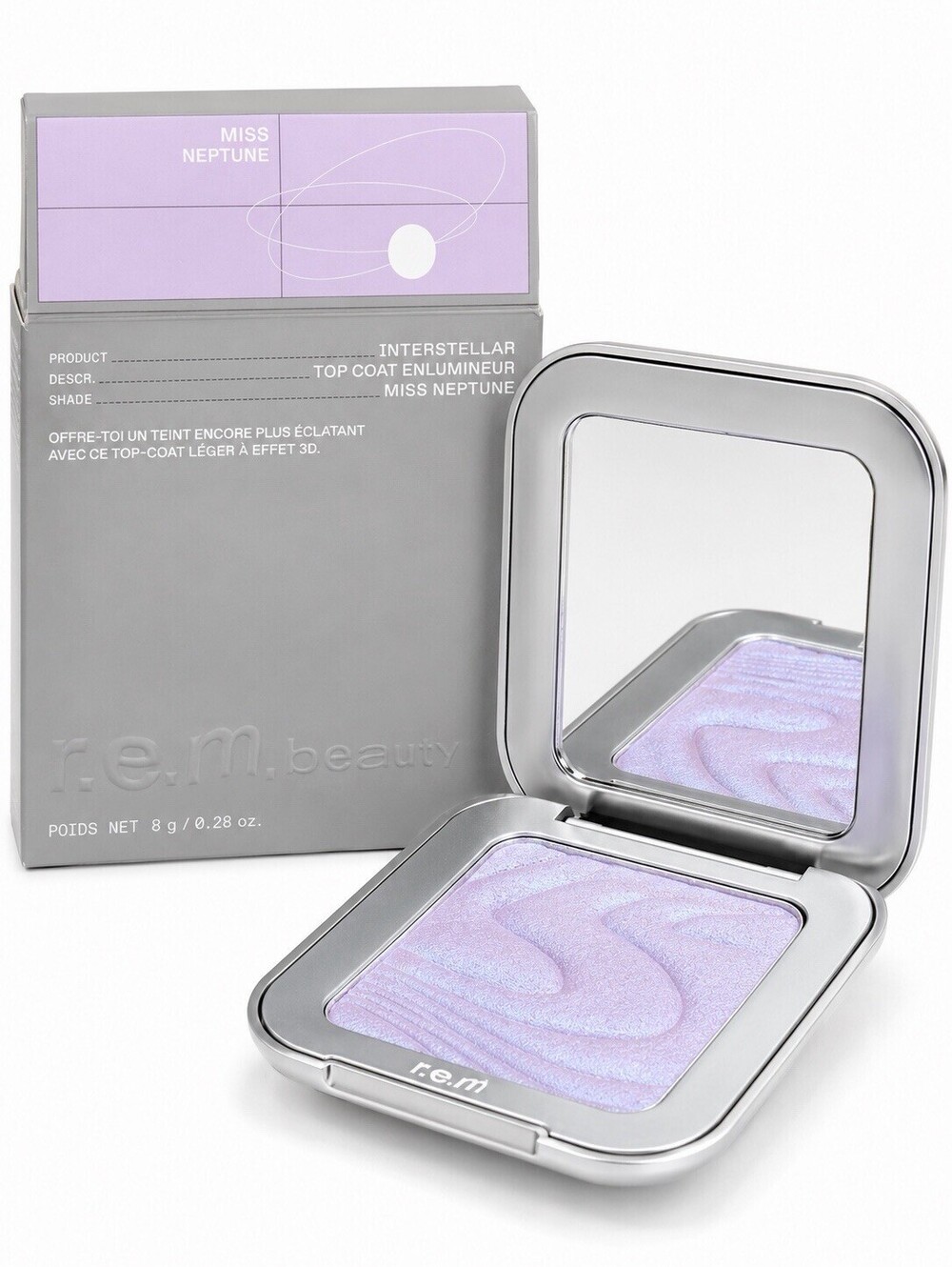r.e.m. Beauty Interstellar Highlighter Topper~Miss Neptune~Full Size 8 g NIB